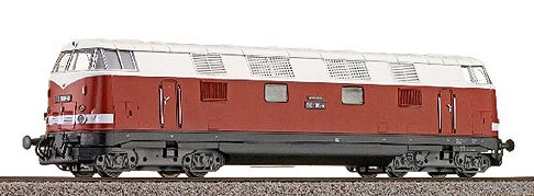 Diesel locomotive BR 118 in economical livery<br /><a href='images/pictures/Gutzold/47600.jpg' target='_blank'>Full size image</a>